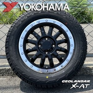 リフトアップ ハイゼットトラックジャンボ 14インチ タイヤホイールセット ヨコハマ ジオランダー XAT 145R14C 85/83Q GEOLANDAR X-AT G016