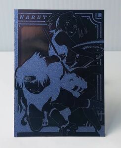 【NARUTO】 ナルト TCG カード　アマダ　エッチングカード　Pa.02 うちはサスケ　春野サクラ　SASUKE SAKURA　 ☆N1