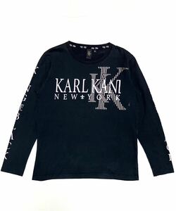 送料無料 KARL KANI NEW YORK カールカナイ 長袖 カットソー ロンT