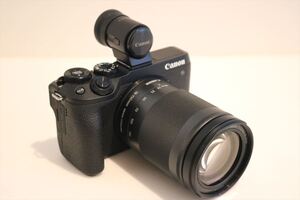 CANON EOS M6 MarkII ブラック + EF-M 18-150mm F3.5-6.3 IS STM + EVF-DC2 電子ビューファインダー　超美品 