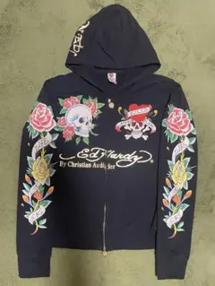 Don Ed hardy ドンエドハーディー　ドクロ　スカル　パーカー　y2k