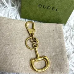 GUCCI ホースビット　キーホルダー　チャーム　ゴールド　箱つき　gold