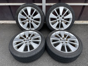 TOYOTA トヨタ GWS204 クラウン ハイブリッド 純正 225/45R18 5H PCD114.3 ファイアストン 中古品