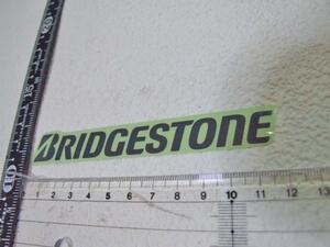 BridgeStone/ブリヂストン/透明地に黒文字/ステッカー/シール　※　レア物商会・健美堂/ＨＰでも大量出品中！