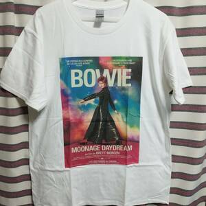 David Bowie / デヴィッドボウイ 映画『Moonage Daydream』バンドTシャツ【XLサイズ】デビット　BIGプリントTシャツ★送料無料☆彡新品