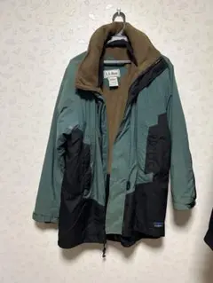 L.L.Bean 裏フリース　フード付き　ブルゾン　US Mサイズ