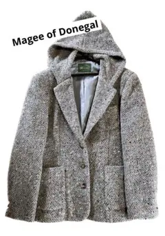 Magee of Donegal フード付き　ハーフコート　ジャケット