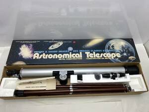 Astronomical Telescope 天体望遠鏡　D=50m/m F=800m/m 未使用長期保管品