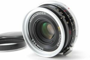 [C Normal] Voigtlander SC SKOPAR 35mm f/2.5 Lens for Nikon S Mount JAPAN 8556