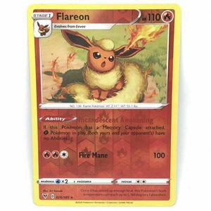 【複数同梱送料一律】 ポケモンカード 海外 ブースター 026/185 リバースホロ SWSH 英語 ポケカ リバホロ （検索用 イーブイヒーローズ