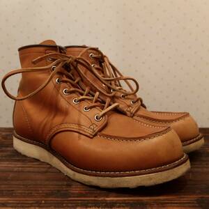 REDWING レッドウィング 犬タグ 復刻 9875 アイリッシュセッター ゴールドラセット モックトゥ ブーツ SIZE 8 1/2 USA製 美品