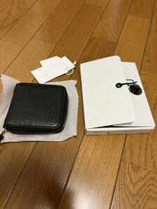 VISVIM LEATHER BI-FOLD BLACK 新品未使用