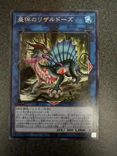 遊戯王 盛悴のリザルドーズ 字レア