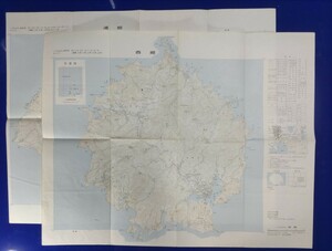 50000分の1地形図●島根県隠岐島●【西郷】【浦郷】●ともに昭和54年修正図葉●　セットで出品