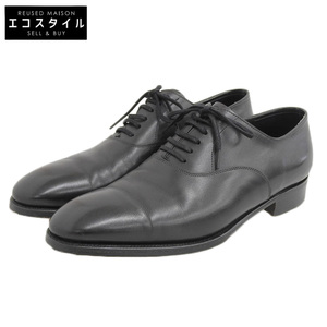 John Lobb ジョンロブ SEATON/シートン プレーントゥオックスフォードシューズ カーフ メンズ ブラック 6 1/2 7000ラスト