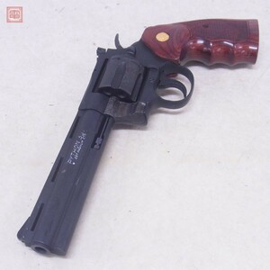 タナカ ガスリボルバー コルトパイソン 6インチ アルタモント 木製グリップ COLT PYTHON【10