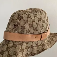 GUCCI GG キャンバス バゲットハット