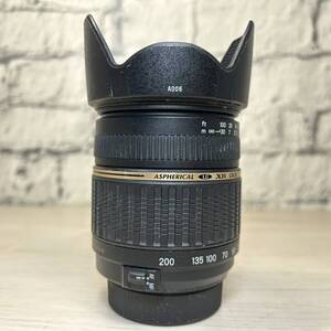 ●【YH-0720】中古品 TAMRON タムロン ASPHERICAL LD XR DiⅡ カメラ レンズ AF 18-200mm F/3.5-6.3 IF MACRO 動作未確認【レタパ可】