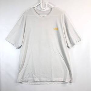 ノースフェイス 半袖Tシャツ ショートスリーブバンダナスクエアロゴティー メンズ ホワイト XLサイズ NT32349