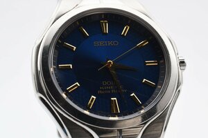 稼働品 セイコー ドルチェ ラウンド 5J21-0A40 クォーツ メンズ 腕時計 SEIKO