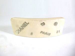 美品★シャネル★ＣＨＡＮＥＬ★ココマーク/３１/５/１９/ＰＡＲＩＳロゴ★バレッタ★髪留め★カチュウシャ★刻印