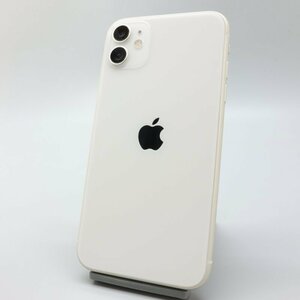 Apple iPhone11 64GB White A2221 MWLU2J/A バッテリ78% ■SIMフリー★Joshin3860【1円開始・送料無料】