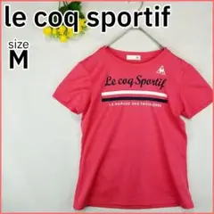 ルコックスポルティフ Tシャツ ピンク ロゴ 半袖 le coq sportif