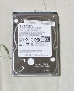 TOSHIBA MQ02ABD100H 2.5インチハイブリッドSSHD 1TB 　1台