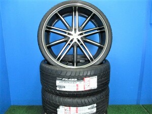 A27 在庫処分 新品 エステイタス スタイル RT67 8.5J +30 114.3 ハブ径 約73mm 245/30R22 92Y ファルケン FK452 ハリアー アルファード