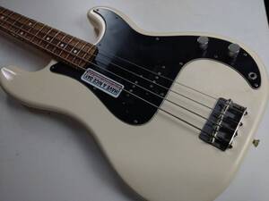 7130-02★FENDER フェンダー エレキベース PRECICION BASS MADE IN JAPAN Rシリアル 右利き 21フレット 年代型式不明 音出し確認済★