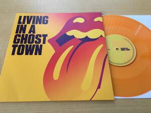 ■ROLLING STONES■Living In A Ghost Town■カラーヴァイナル■10inch