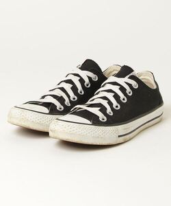 「CONVERSE」 ローカットスニーカー 23.5cm ブラック レディース