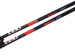 LEKI NEOLITE　Black/RED 115cm　アルミ合金(16φ)TSシャフト＆PAセーフティーグリップシステム搭載　定価￥8800