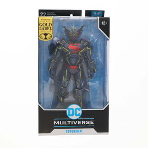 【中古】[FIG]DCマルチバース #091 アーマード・スーパーマン(エナージャイズド) 完成品 7インチ アクションフィギュア マクファーレン・ト