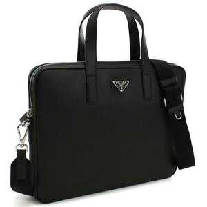 プラダ PRADA ブリーフケース ビジネスバッグ ブランド 通勤 2VE368　9Z2 V NOM　F0002 NERO ブラック