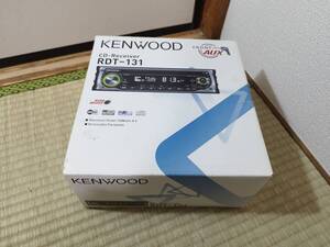 未使用　KENWOOD RDT-131 CD-Receiver CD・FM/AMプレイヤー