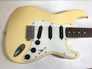 Fender Japan ST72-65 ストラトキャスター Eシリアル スキャロップド指板 MADE IN JAPAN ホワイト系 GOTOHペグ フェンダー ※引取り可 □