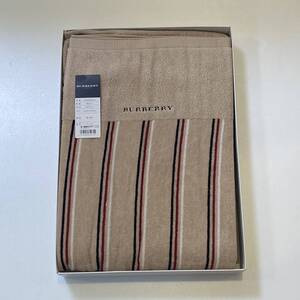 【送料無料】BURBERRY/バーバリー/正規品/新品未使用/タオルケット/ロゴ刺繍/西川産業株式会社(246y)