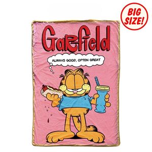 BOA BLANKET【GARFIELD-PK】ボアブランケット ガーフィールド / US MOTOR アメリカン雑貨 インテリア ガレージ 車 バイク アメリカ雑貨