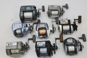 RYOBI リョ－ビ CCS SB-05/SHIMANO シマノ 小船3000/Daiwa ダイワ 速攻 SS-35 他 8点まとめて 電動リール(E3844)