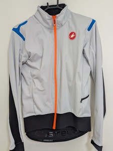 1円スタート Castelli ALPHA ROS LIGHT JKT sizeM カステリ サイクルジャージ ゴアテックス サイクルウェア ロードバイク 自転車 冬用