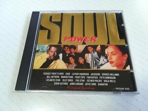 SOUL POWER V.A. UK盤 CD 92年盤 シャーデー ジャクソンズ ジェームス・ブラウン シャカタク　　4-0153