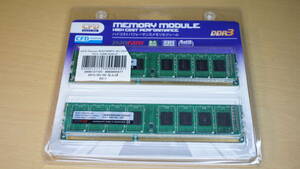 【DDR3-1600・4GB×2枚・デュアルチャンネルキット】CFD PANRAM W3U1600PS-4G