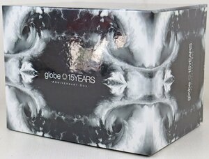 S◎中古品◎CD+DVDソフト『globe 15YEARS -ANNIVERSARY BOX-』 AVCG-70077～96/B～N 33枚組 小室哲哉直筆サイン付き ※レプリカTシャツ欠品