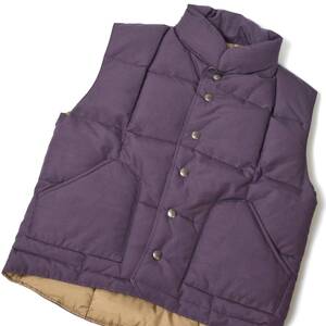 未使用 SIERRA DESIGNS シエラデザイン KIDS DOWN SIERRA VEST ダウンベスト KIDS M キッズサイズ パープル