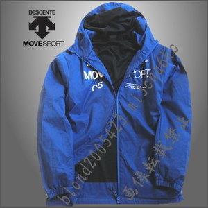 ■新品【DESCENTE MOVE SPORT】デサントムーヴスポーツ 中綿裏地一体化AIATHEMOTION快適保温 防風撥水フルZIPジャケット■BU/O(XL)