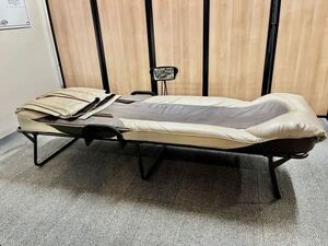 【1円スタート】【通電可】France Bed フランスベッド 折りたたみ式全身治療ベッドⅡ スリーミーウェーブ3338 温蒸浴うるおいⅢ 専用台付