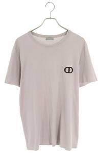 ディオール DIOR 013J600A0677 サイズ:L CDアイコン刺繍Tシャツ 中古 OM10