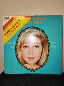 NANCY SINATRA ナンシーシナトラ ピュアゴールド pg5 帯 OBI 