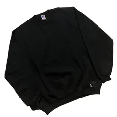 【Russell】90s Front V Sweat XXL "Black Non-Washed?"